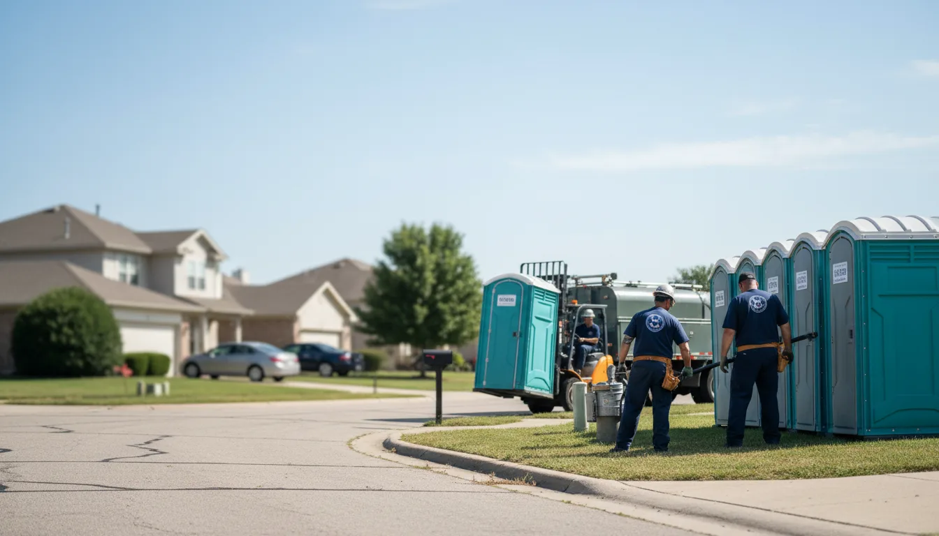 Porta Potty Rental in Caledonia, IL near me